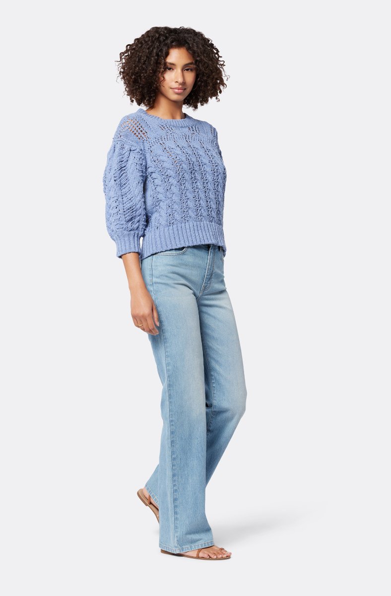 ELLA CREW NECK COTTON SWEATER